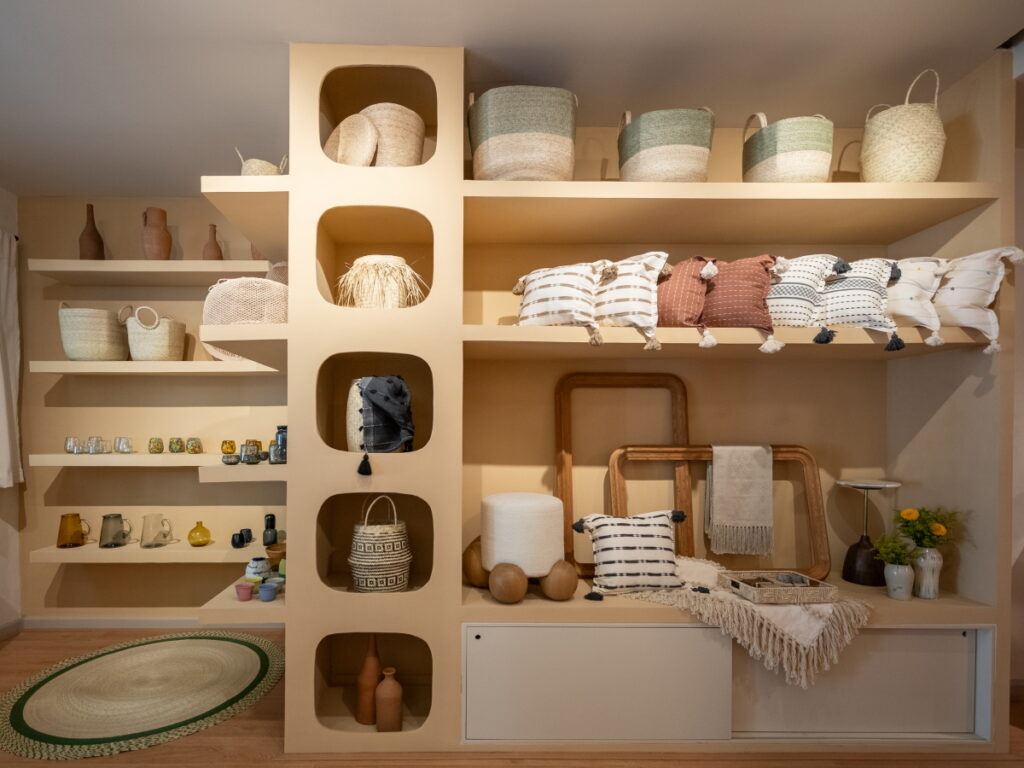 Fotografía de la tienda de decoración en Guadalajara Musgo Objetos Cotidianos