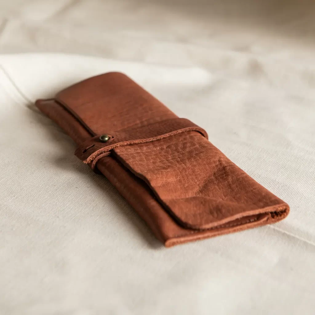 Estuche para lápices de piel Casquivano