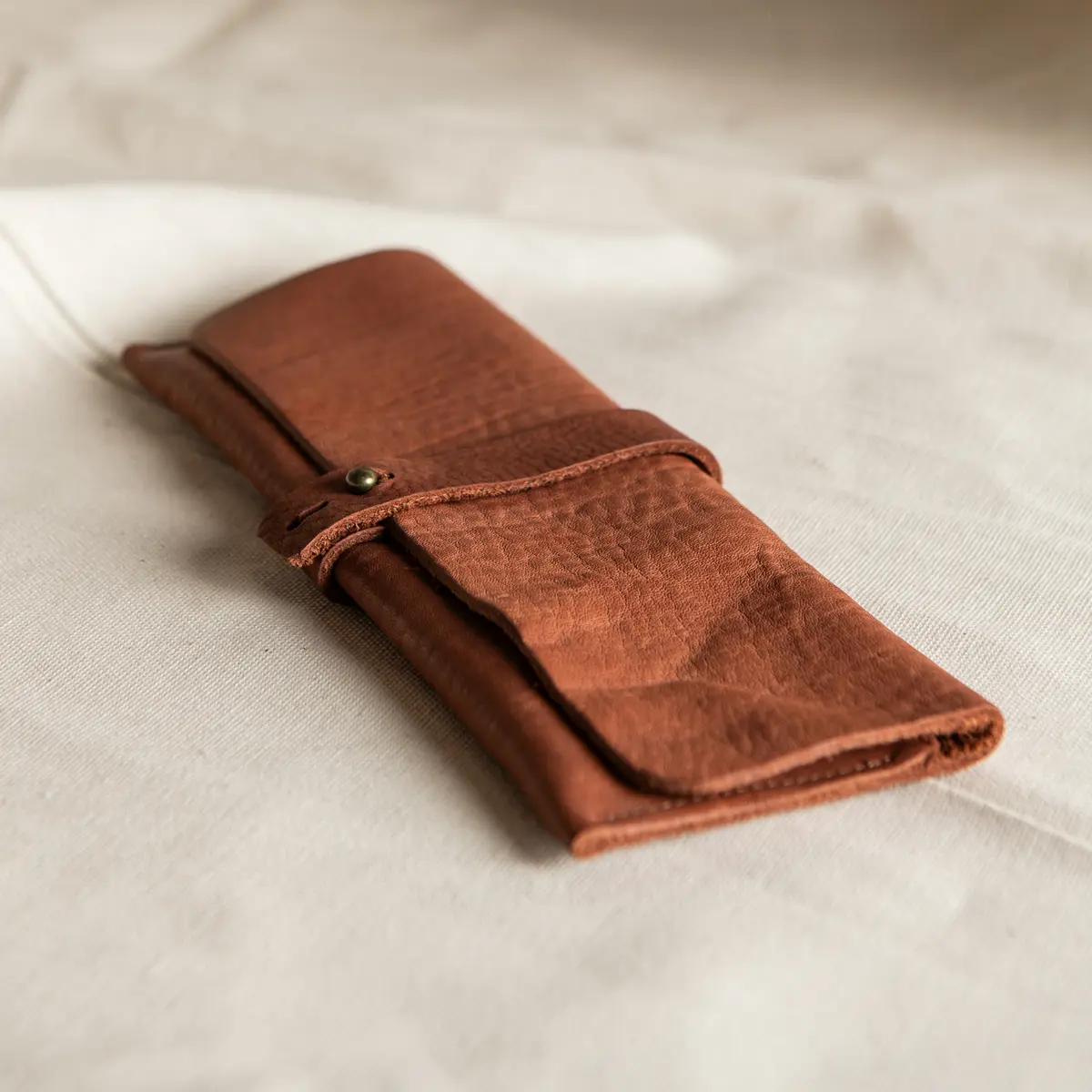 Estuche para lápices de piel Casquivano